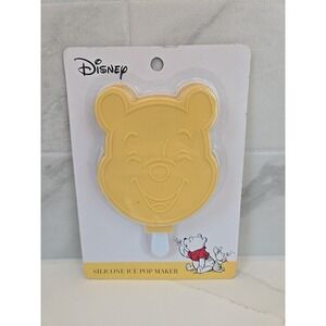 Disney Winnie the Pooh Ice‎ Pop Maker Silicone Mold Yellow Popsicle